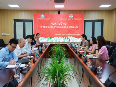 Hỗ trợ hoạt động tiến tới loại trừ Sởi tại Quảng Ninh