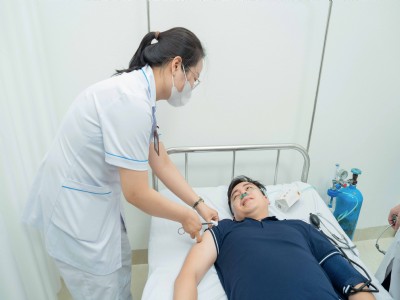 CDC Quảng Ninh tổ chức diễn tập xử trí phản ứng phản vệ tại phòng tiêm