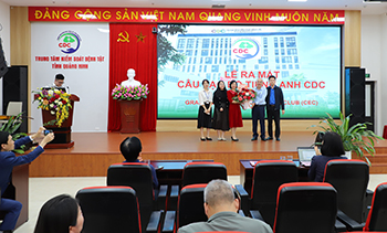 Trung tâm Kiểm soát bệnh tật tỉnh Quảng Ninh thành lập Câu lạc bộ tiếng Anh